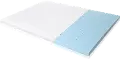 Malouf 2.5 Inch California King Gel Memory Foam Mattress Topper