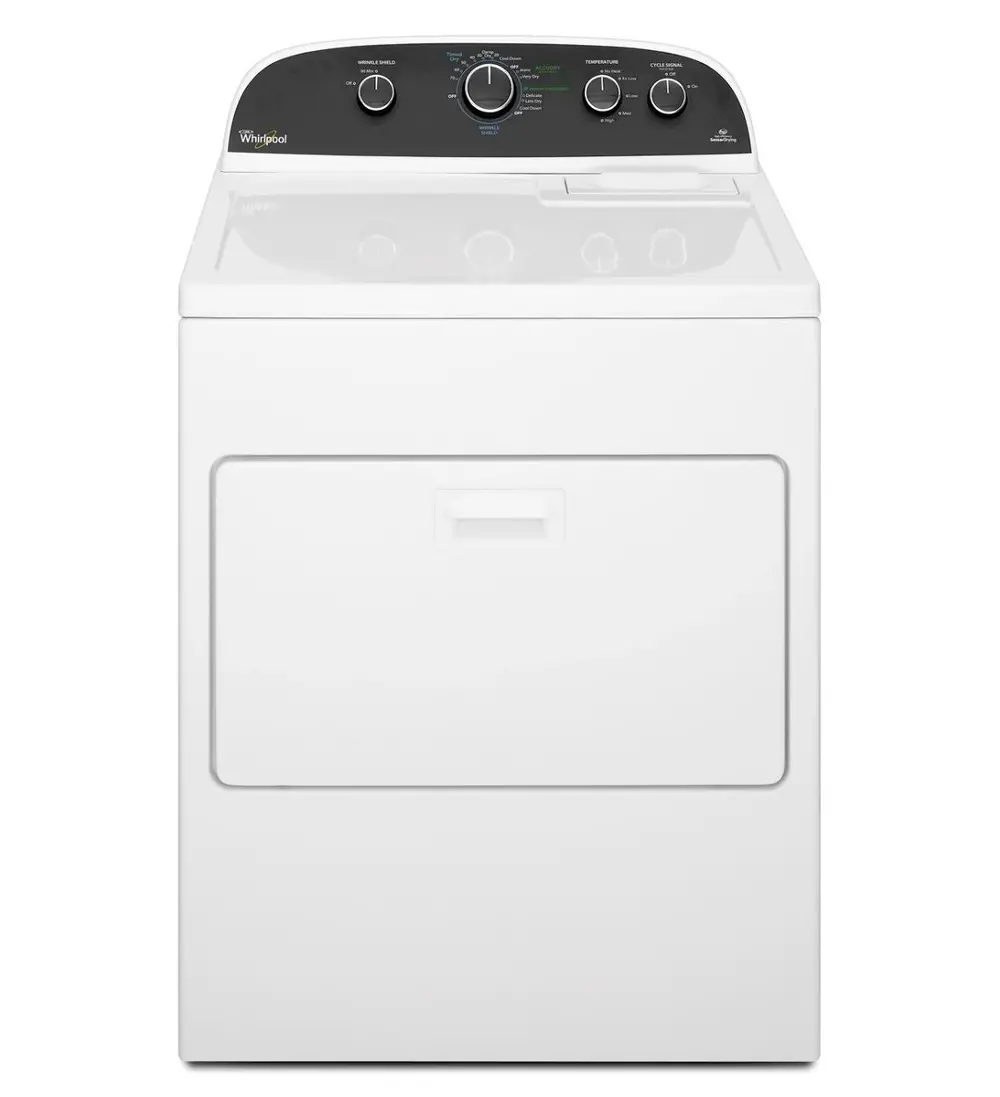 WED4850BW Whirlpool Electric Dryer-1