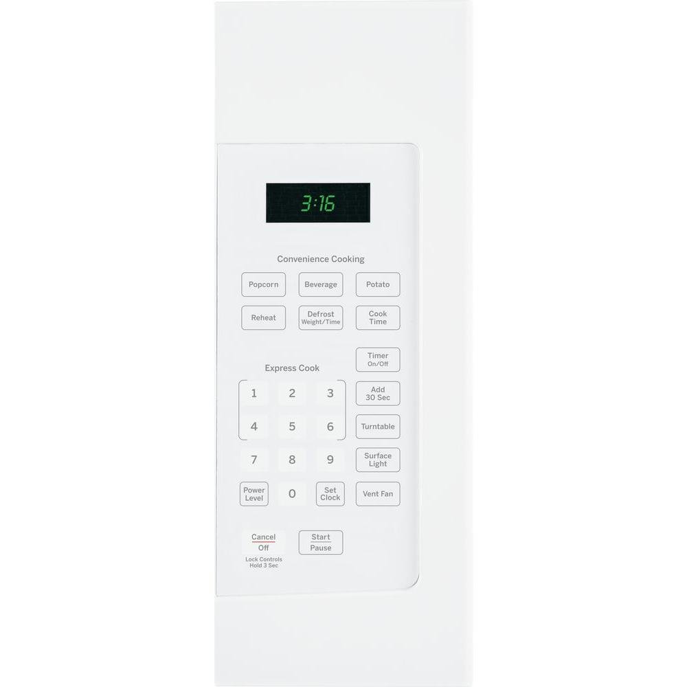 JVM3160DFWW GE Over the Range Microwave - 1.6 cu. ft. White-2