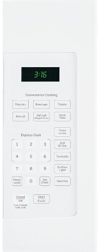 JVM3160DFWW GE Over the Range Microwave - 1.6 cu. ft. White-2
