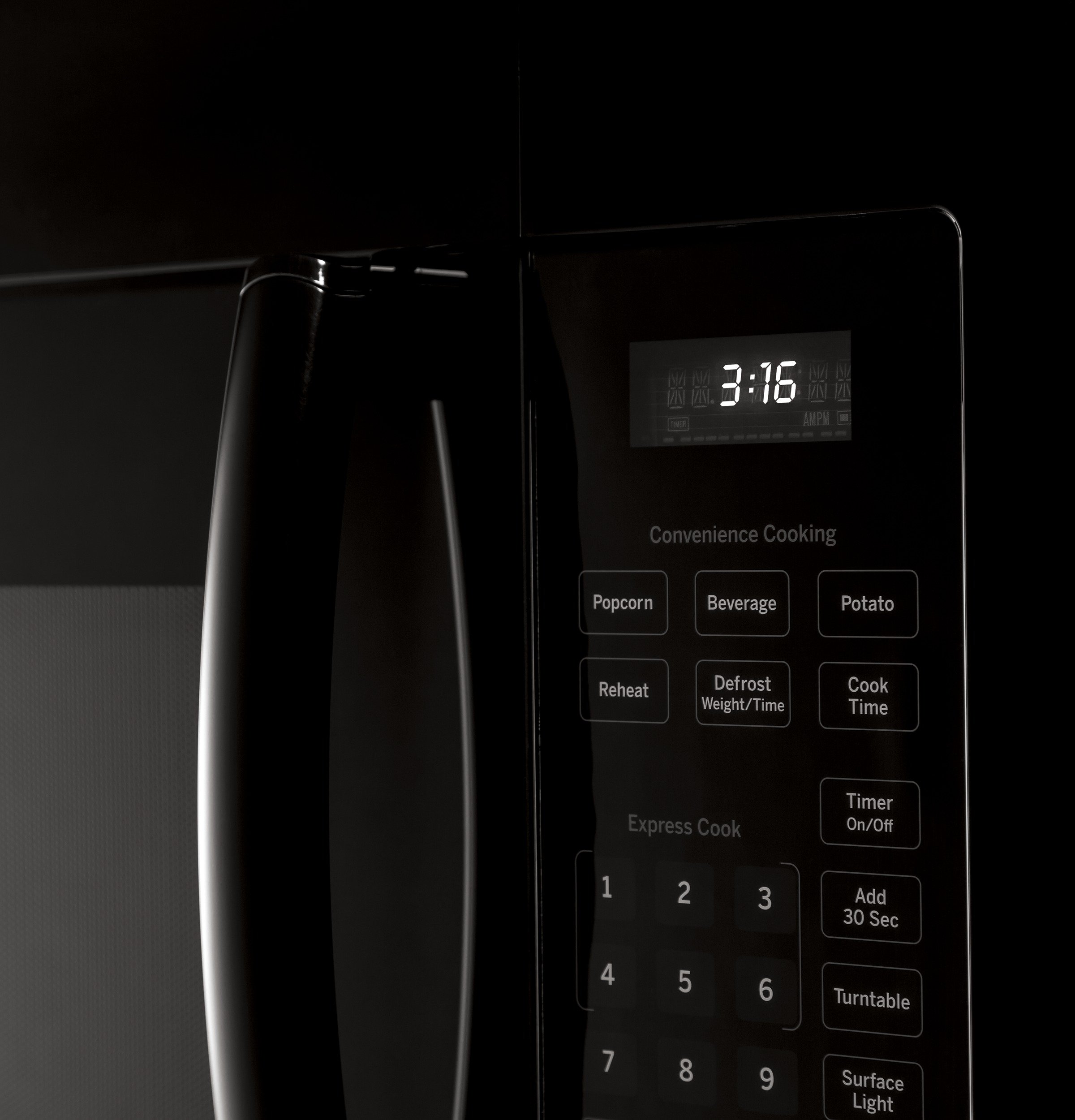 JVM3160DFBB GE Over the Range Microwave - 1.6 cu. ft. Black-4