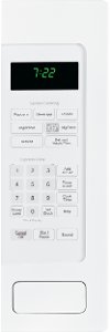 PEB7226DFWW GE 24 Inch 2.2 cu. ft. Microwave Oven - White-2