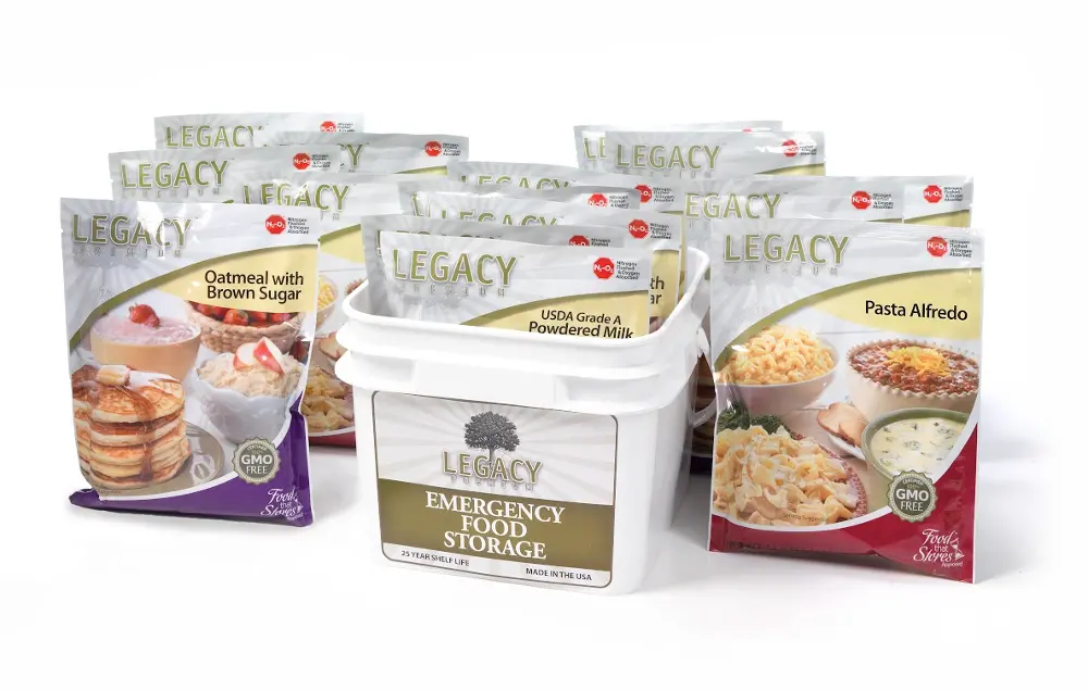 CC2072/BUCKET#1 Legacy Premium 2 Person Food Kit-1