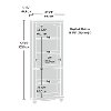 Harbor View Sauder Open Library Bookcase-2