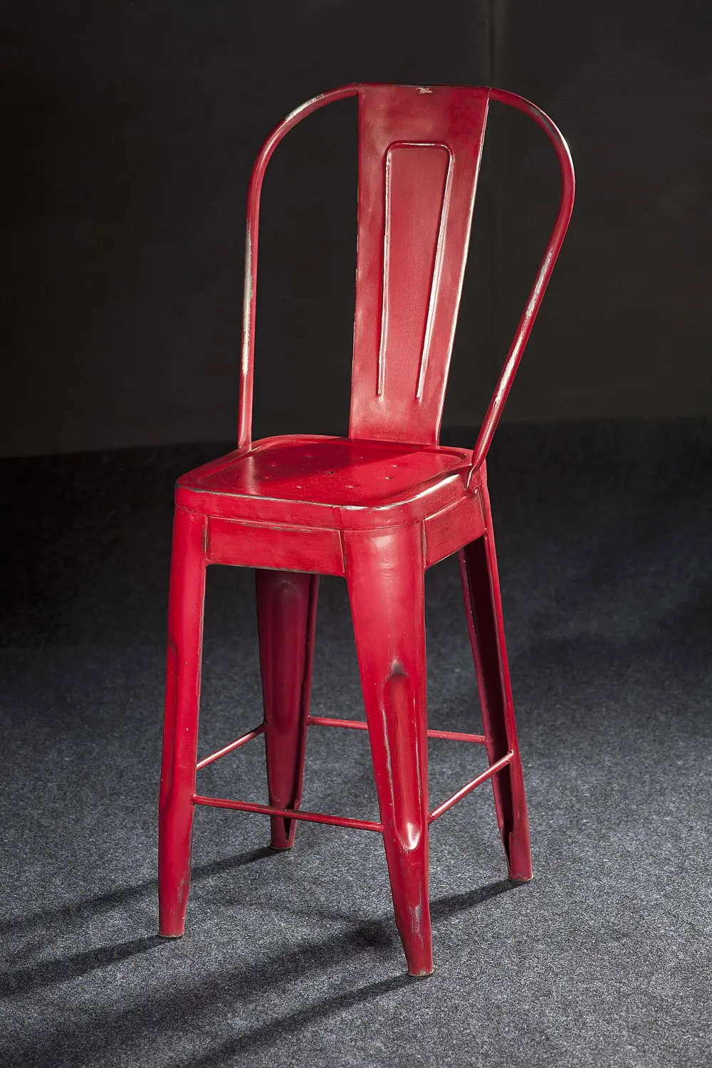Red Iron Chair-1