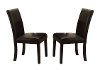 Dark Brown Modern Dining Chair - Pompei Collection