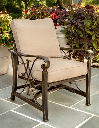Spring Rocker Outdoor Patio Chair - Seville-2