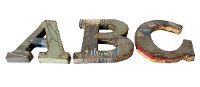 Steel Letter I