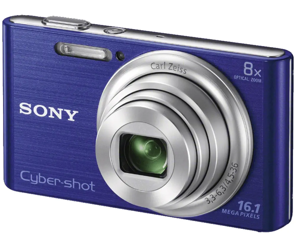 DSCW730/L Sony 16MP Blue Digital Camera-1