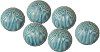 4 Inch Blue Textured Ball