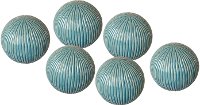 4 Inch Blue Textured Ball