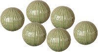 4 Inch Green Textured Ball