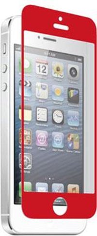 700358618925 Z Nitro Glass Screen Protector for iPhone 5 - Red