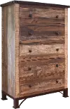 Antique Pine Chest of Drawers