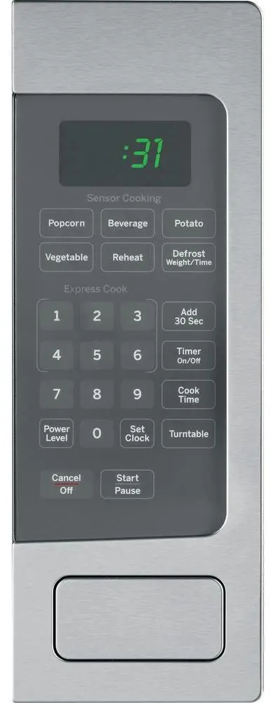 PEM31SFSS GE Profile Countertop Microwave - 1.1 cu. ft. Stainless Steel-3