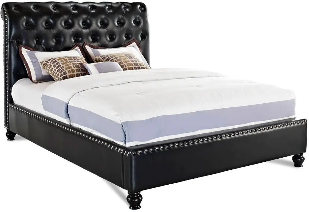 King Upholstered Bed-1