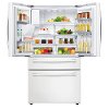 RF28HMEDBWW Samsung French Door Refrigerator - 36 Inch White-5