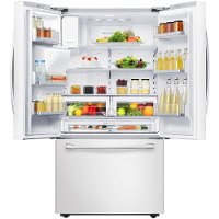 RF28HFEDBWW Samsung 28.07 cu. ft. French Door Refrigerator - 36 Inch White-2