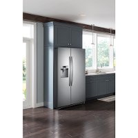 RS22HDHPNSR Samsung 36 Inch Side-by-Side Refrigerator Counter Depth - Stainless Steel