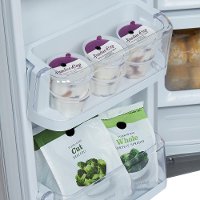 RS25H5111SR Samsung Side-by-Side Refrigerator ENERGY STAR - 36 Inch Stainless Steel-2