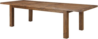Rustic Brown Dining Room Table - Chambers Creek