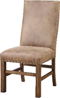Brown Upholstered Dining Room Chair - Chambers Creek
