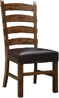 Chambers Creek Brown Ladder Back Dining Room Chair