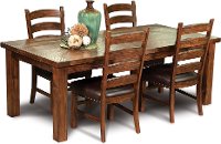 Mission 5 Piece Dining Set - Chambers Creek