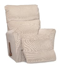10-765/C122836 Off-White Reclina-Rocker Manual Recliner - Rowan