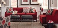 213-30UPTCAYENNESO 81 Inch Cayenne Red Upholstered Sofa-2