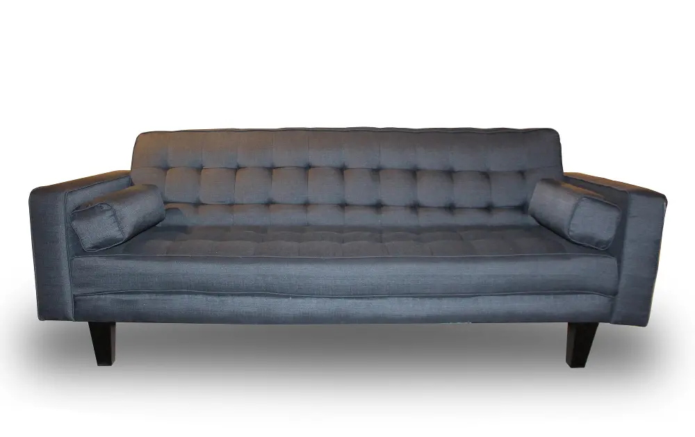 2PC/BIANCA/21/BX1/2 82 Inch Navy Upholstered 2 Piece Modern Queen Sofa Sleeper-1