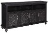 72 Inch Black TV Stand