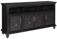 72 Inch Black TV Stand