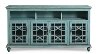 72 Inch Rustic Blue TV Stand