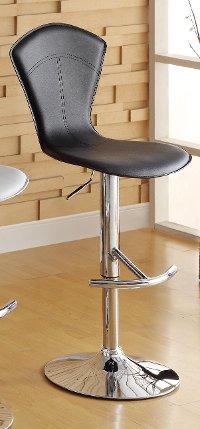 Airlift Black Bar Stool