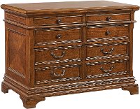 Cherry Brown Lateral File Cabinet - Hawthorne