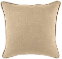 Tan 17 Inch Pillow