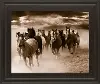 Running Horses Framed Wall Art
