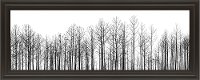 Winter Trees Horizontal Framed Wall Art