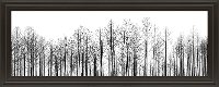 Winter Trees Horizontal Framed Wall Art-2