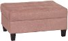 Mahogany Casual Contemporary Storage Ottoman - Marquis-1