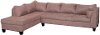 Mahogany Brown Casual Contemporary 2-Piece Sectional - Marquis