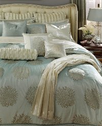 Ice Blue Queen Harlington Bedding Collection
