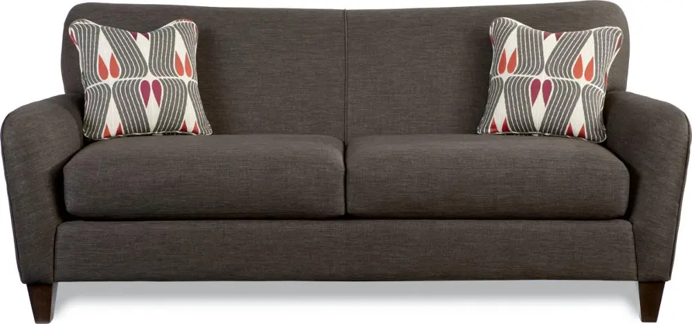 610-623-C117555/P1 82 Inch Graphite Upholstered Sofa-1