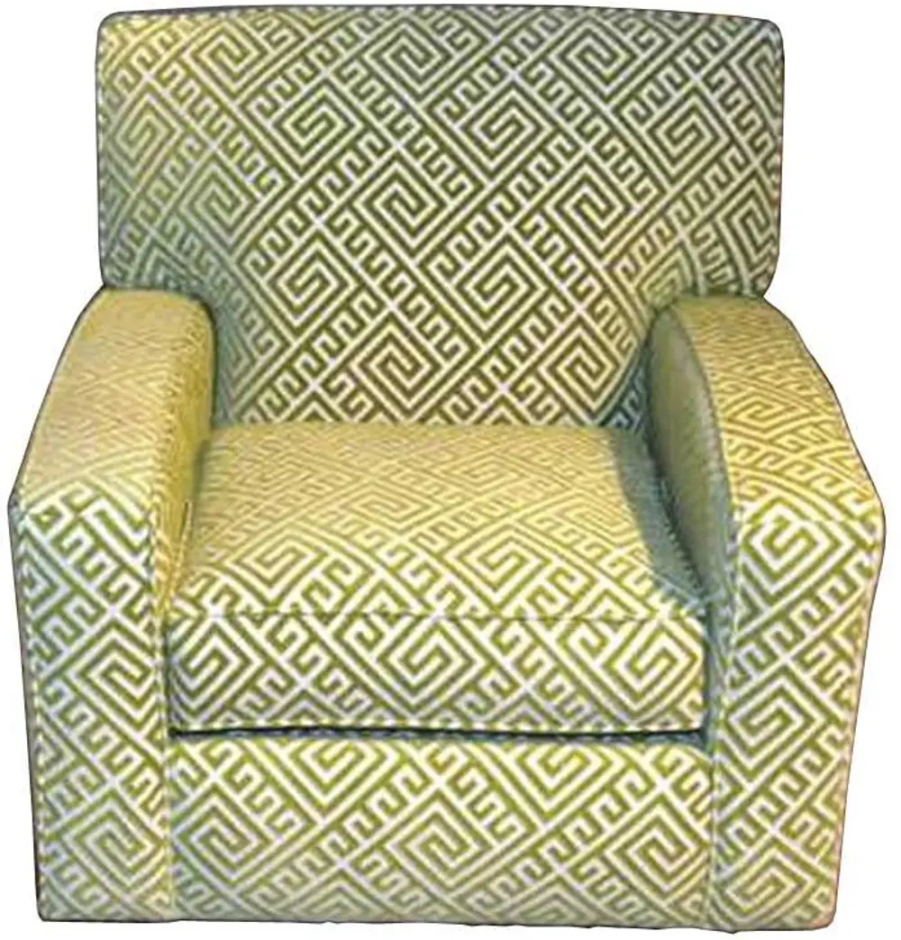Essentials 33 Inch Avocado Upholstered Accent Chair-1