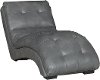 Contemporary Gray Chaise - Kadyn