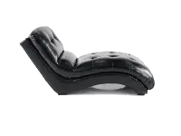 Kadyn Black Chaise
