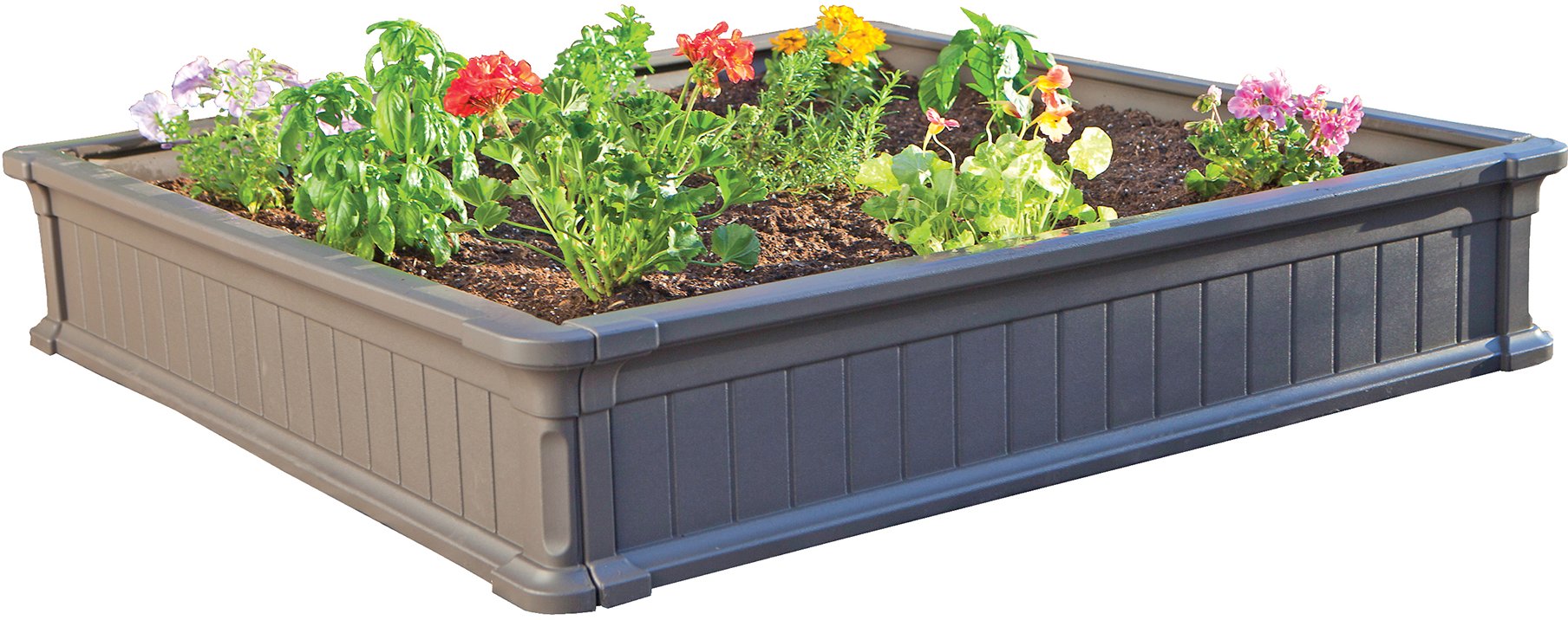 60053 Lifetime Products 4' x 4' Raised Garden 2 Pack-7