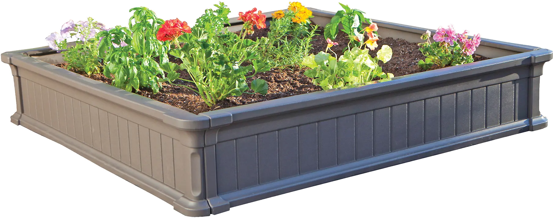 60053 Lifetime Products 4' x 4' Raised Garden 2 Pack-7