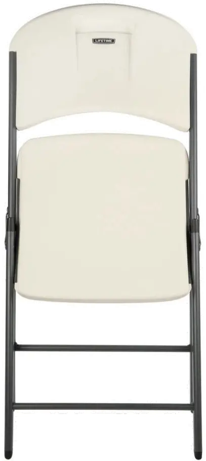 42803 Lifetime 4-Pack Almond Folding Chairs-2